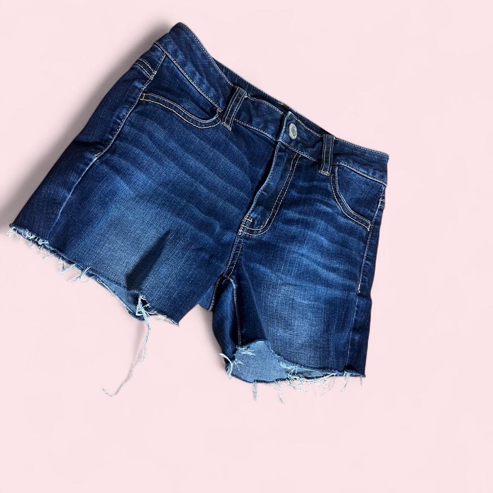 American eagle navy denim shorts